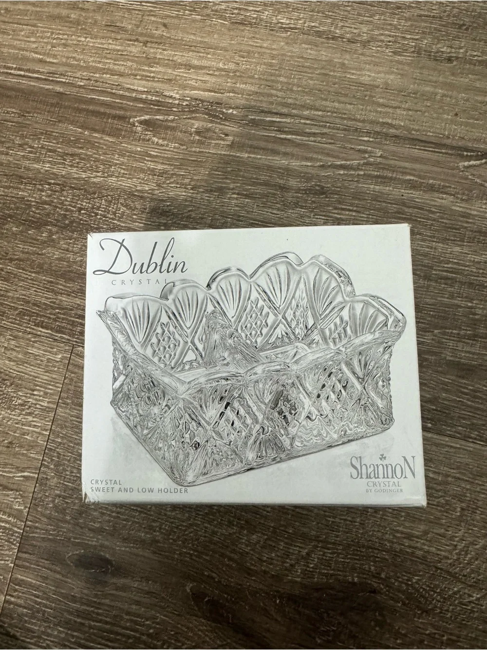 Dublin Clear Crystal Sweet and Loaf Holder